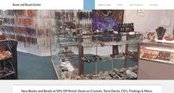 Desktop Screenshot of bookandbeadoutlet.com